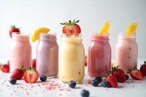 6 fruchtige Joghurt Drinks Ideen