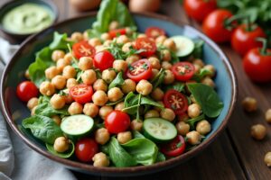 6 Ideen für Salat mit Kichererbsen