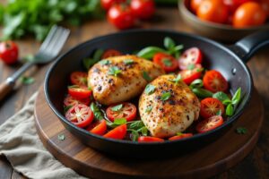 Low Carb Hähnchenpfannen