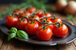 Schnelle Vorspeisen mit Tomaten
