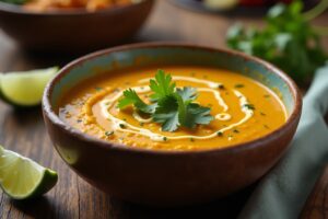 Vegane Curry Suppen, cremig