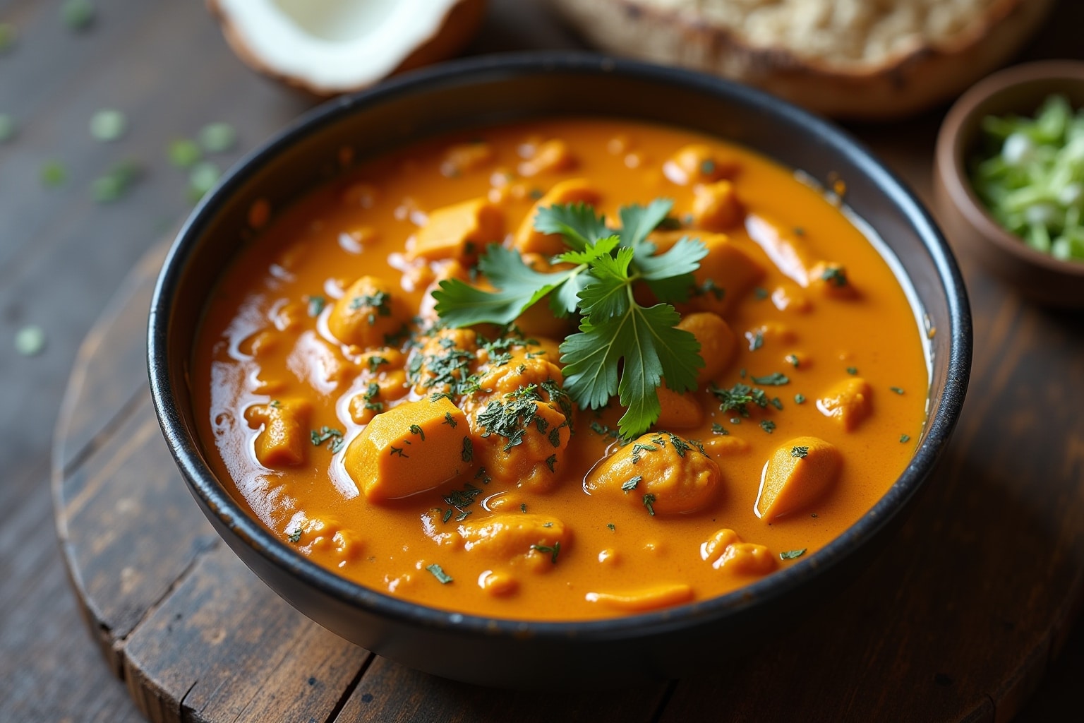 Vegane Currys mit Kokos